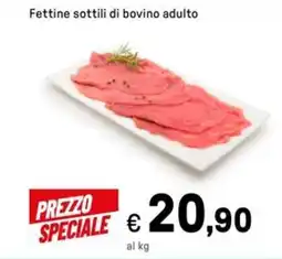 Iper La Grande Fettine sottili di bovino adulto offerta