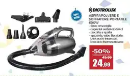 Happy Casa Dictrolux aspirapolvere e soffiatore portatile 600W offerta