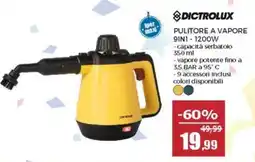 Happy Casa Dictrolux pulitore a vapore 91n1 - 1200W offerta
