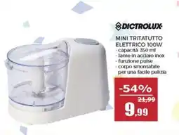 Happy Casa Dictrolux mini tritatutto elettrico 100W offerta