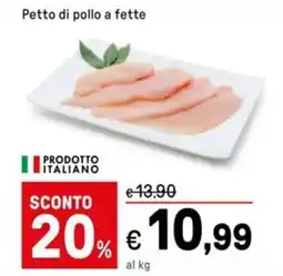 Iper La Grande Petto di pollo a fette offerta