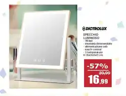 Happy Casa Dictrolux specchio luminoso offerta