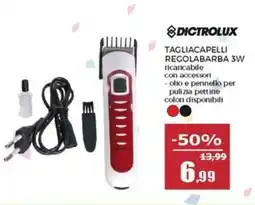 Happy Casa Dictrolux tagliacapelli regolabarba 3W offerta