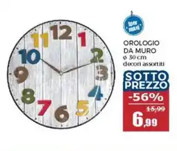 Happy Casa Orologio da muro offerta