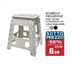 Happy Casa Sgabello pieghevole offerta