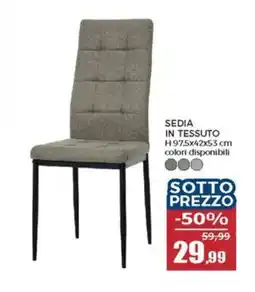 Happy Casa Sedia in tessuto offerta