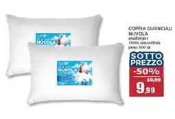 Happy Casa Coppia guanciali nuvola offerta