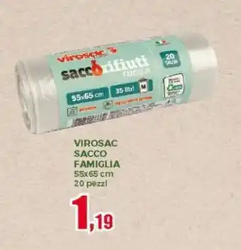 Happy Casa Virosac sacco famiglia offerta