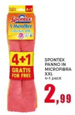 Happy Casa Spontex panno in microfibra XXL offerta