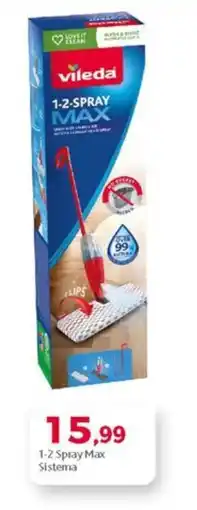 Happy Casa vileda 1-2 Spray Max Sistema offerta