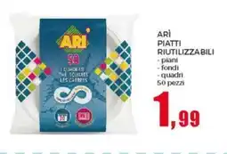 Happy Casa ARI piatti riutilizzabili offerta