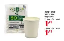 Happy Casa Bicchieri in carta offerta