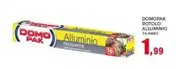 Happy Casa Domopak rotolo alluminio 16 metri offerta