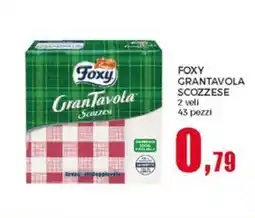Happy Casa Foxy grantavola scozzese offerta