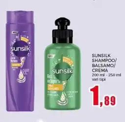 Happy Casa Sunsilk shampoo/ balsamo/ crema offerta