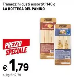 Iper La Grande Tramezzini gusti assortiti LA BOTTEGA DEL PANINO offerta