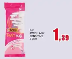 Happy Casa BiC twin lady sensitive offerta