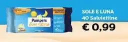 Happy Casa Pampers Sole e luna 40 salviettine offerta