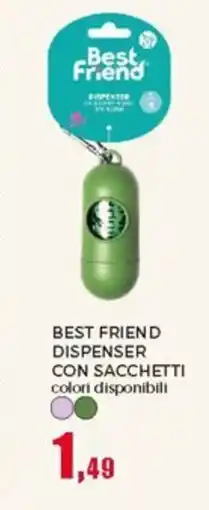 Happy Casa Best friend dispenser con sacchetti offerta