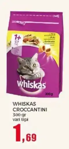 Happy Casa Whiskas croccantini offerta