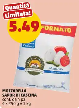 PENNY Mozzarella SAPOR DI CASCINA offerta