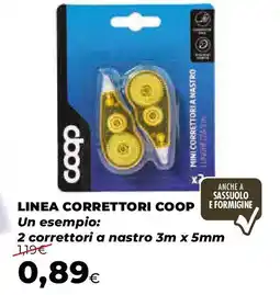 Extracoop Linea correttori COOP offerta