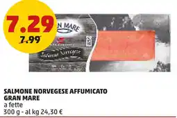 PENNY Salmone norvegese affumicato GRAN MARE offerta