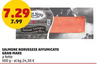 PENNY Salmone norvegese affumicato GRAN MARE offerta