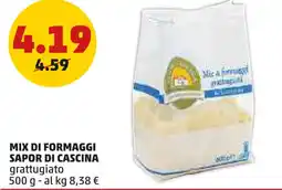 PENNY Mix di formaggi SAPOR DI CASCINA offerta