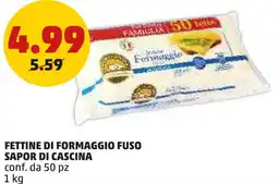 PENNY Fettine di formaggio fuso SAPOR DI CASCINA offerta