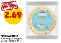 PENNY Piadina fresca offerta