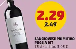 PENNY Sangiovese primitivo puglia IGT offerta
