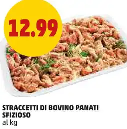 PENNY Straccetti di bovino panati sfizioso offerta