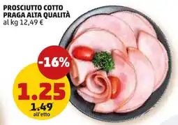 PENNY Prosciutto cotto praga alta qualità offerta