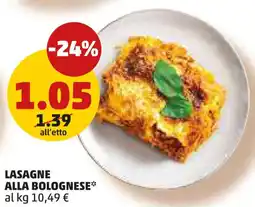 PENNY Lasagne alla bolognese offerta