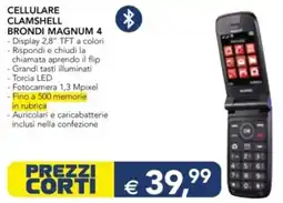 Esselunga Cellulare clamshell brondi magnum 4 offerta