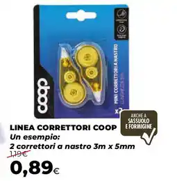 Extracoop Linea correttori COOP offerta