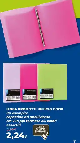 Extracoop Linea prodotti ufficio COOP offerta