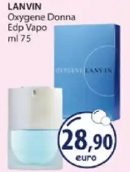 Acqua & Sapone LANVIN Oxygene Donna Edp Vapo offerta