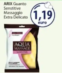 Acqua & Sapone ARIX Guanto Senstitive Massaggio Extra Delicato offerta