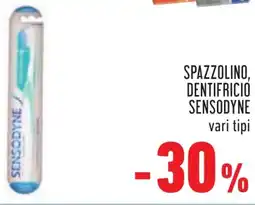 Conad Spazzolino, dentifrició SENSODYNE offerta