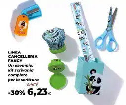 Extracoop LINEA CANCELLERIA FANCY Un esempio: kit scrivania completo per la scrittura offerta
