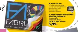 Extracoop Blocco disegno f4 fabriano bianco o colorato Un esempio: blocco 25 fogli 5 colori offerta