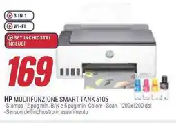 Trony HP MULTIFUNZIONE SMART TANK 5105 offerta