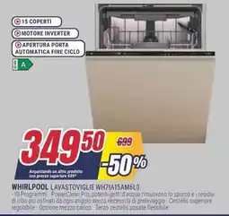 Trony WHIRLPOOL LAVASTOVIGLIE WH7IA15AM6L0 offerta