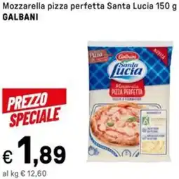 Iper La Grande Mozzarella pizza perfetta Santa Lucia GALBANI offerta