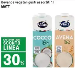 Iper La Grande Bevande vegetali gusti assortiti 1l MATT offerta