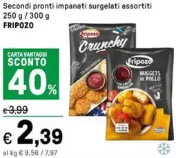 Iper La Grande Secondi pronti impanati surgelati assortiti FRIPOZO offerta