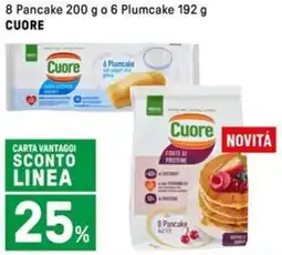 Iper La Grande 8 Pancake o 6 Plumcake CUORE offerta