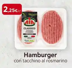 Famila Hamburger con tacchino al rosmarino offerta